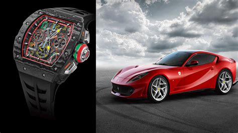 richard mille ferrari new material